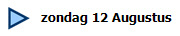 zondag 12 Augustus